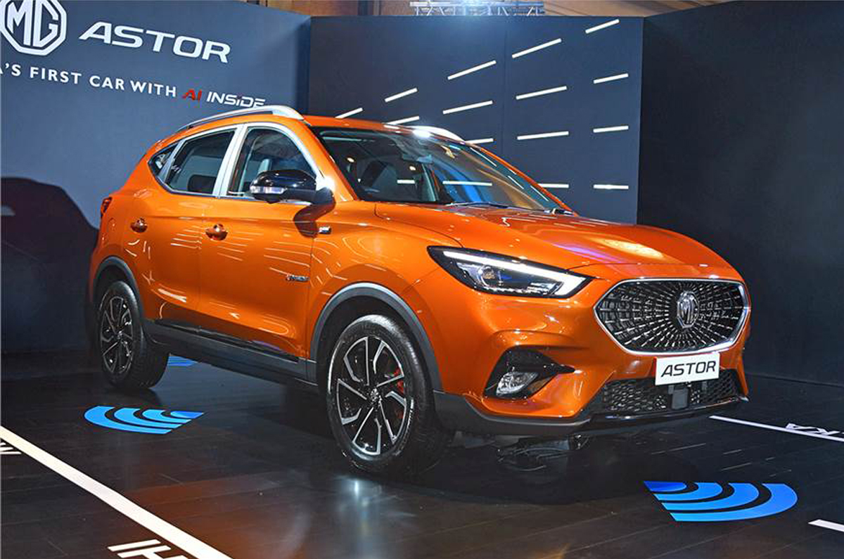 MG Astor SUV a close look ahead of launch Autocar India